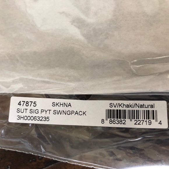 Brand New COACH Sutton Signature Python Swingpack - Picture 7 of 8